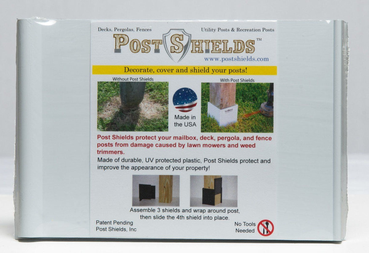 Post Shields 4x6 - Post Protection for standard 4x6 posts 3.5 x 5.5