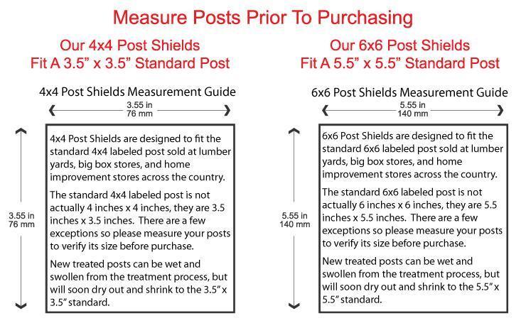 4x4 Post Shields - Post Shields, Inc