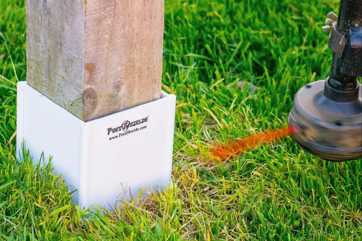 Post Shields 4x4 Post Protection for standard 4x4 posts – Post Shields, Inc