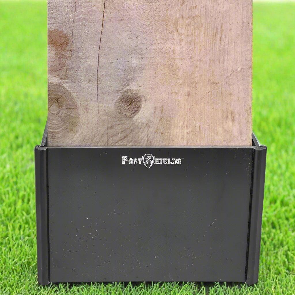 Post Shields 6x6 Post Protector – 4-Foot Height – Mailbox Or Fence Post Guard