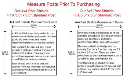 6x6 Post Shields XL - Post Shields, Inc